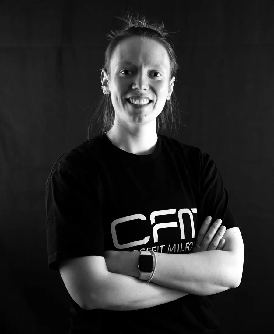 Claire King, coach at CrossFit Milford